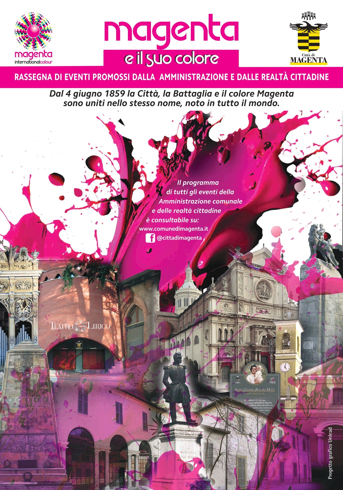 Al via una rassegna dedicata a “Magenta e il suo colore”
