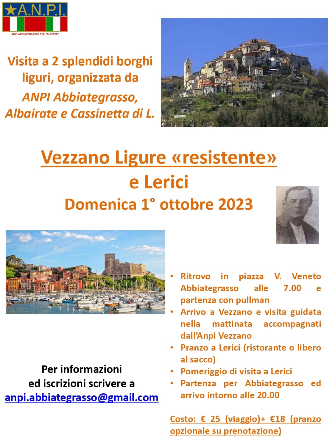 Le prossime iniziative di Anpi Abbiategrasso