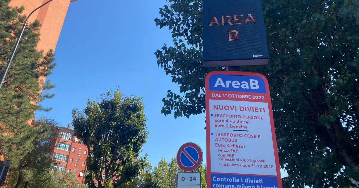 Milano, occhio: da lunedì 2 ottobre nuove norme per area B e C