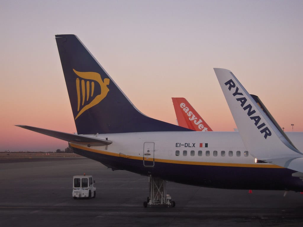 Ryanair: 10 nuove rotte da Malpensa e Bergamo