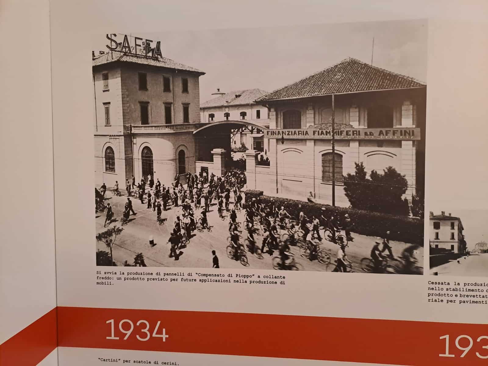 Inaugurata a Boffalora Ticino la mostra sulla Saffa: pannelli che ripercorrono la storia del glorioso stabilimento
