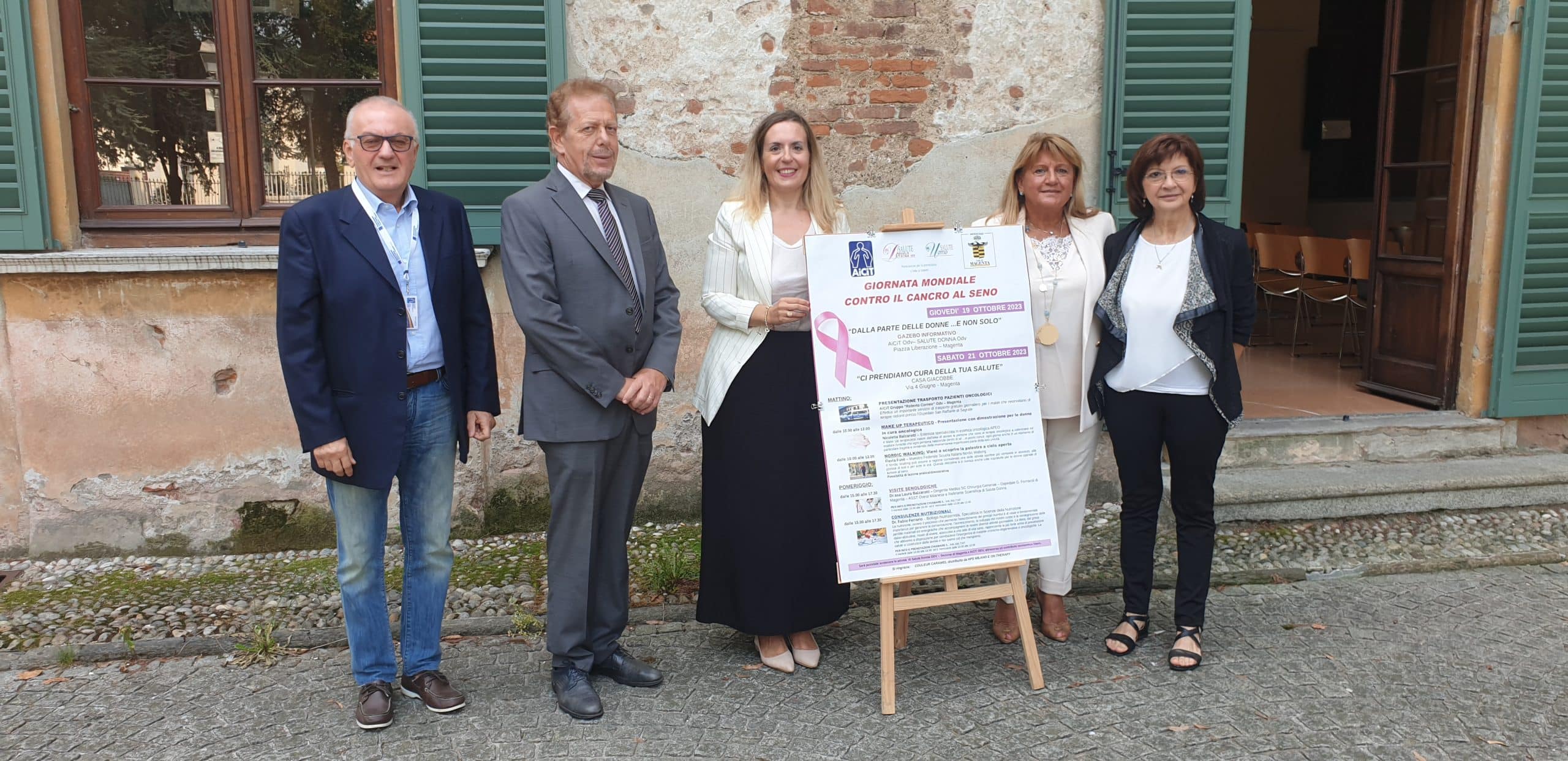Aicit Magenta e Salute Donna insieme per combattere il cancro al seno: appuntamento il 19 e 21 ottobre