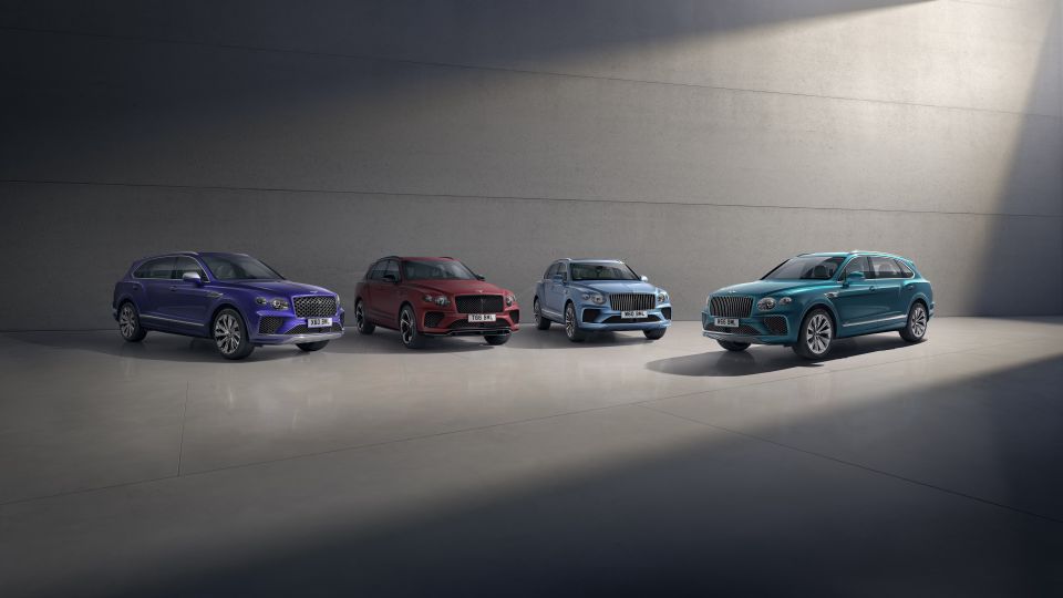 Bentley anuncia nuove caratteristiche per la gamma Bentayga