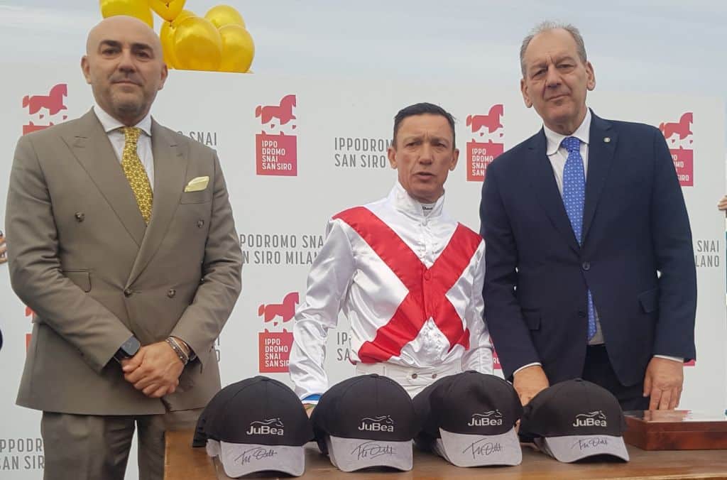 All’Ippodromo Snai San Siro celebrata la carriera di Frankie Dettori