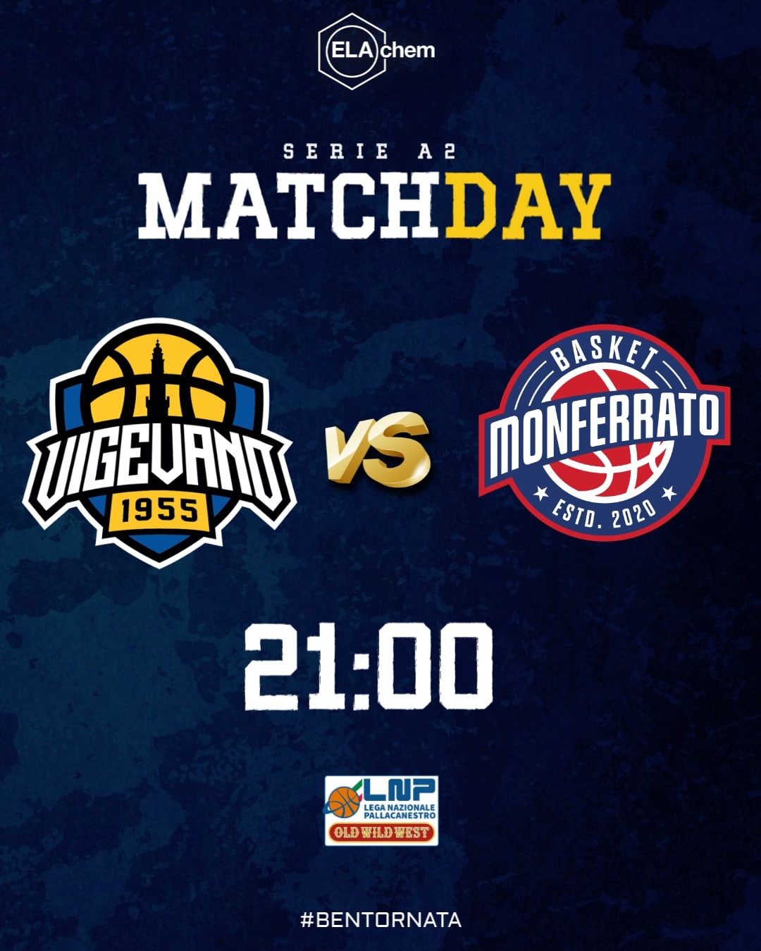 Basket A2, stasera l’Elachem Vigevano all’assalto di Monferrato