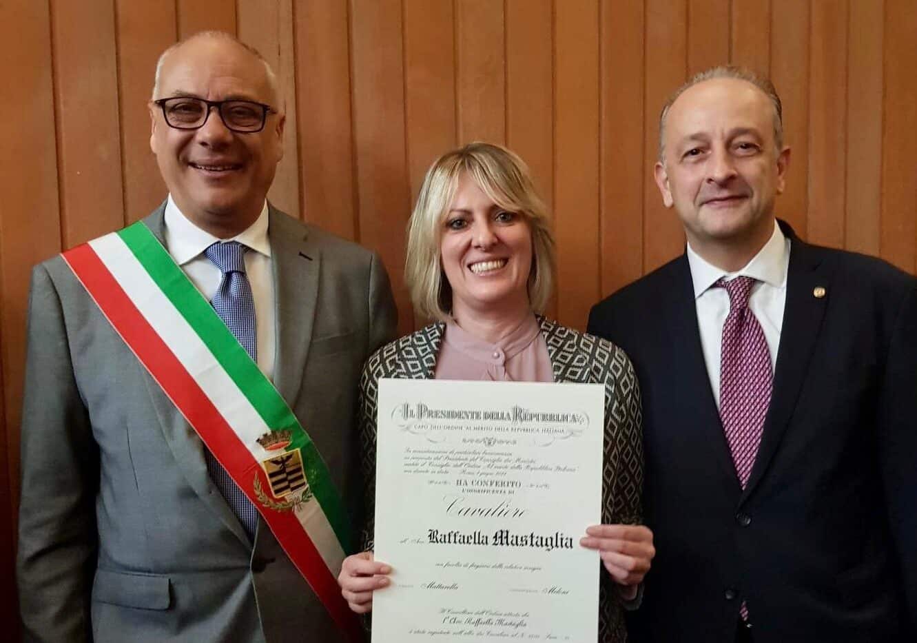 Raffaella Mastaglia, impegno e caparbietà di una bambina diventata avvocato e Cavaliere della Repubblica