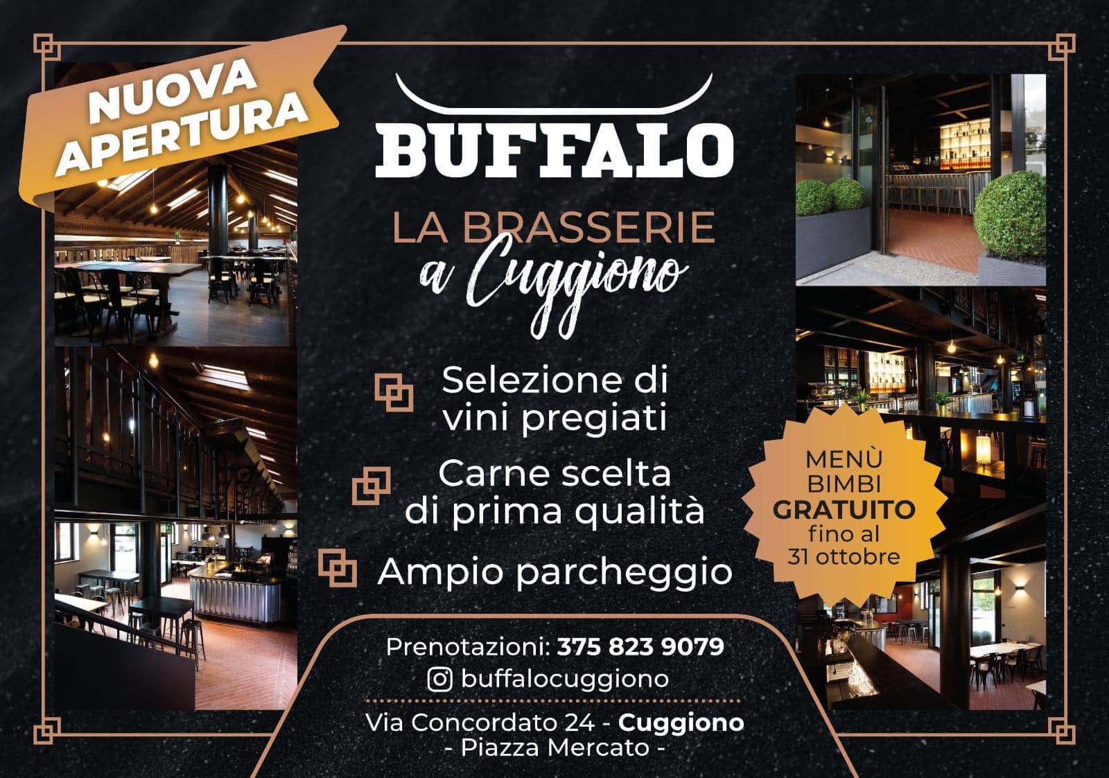 Cuggiono, il Buffalo vi aspetta: menù e piatti da sogno, adesso tocca a voi..