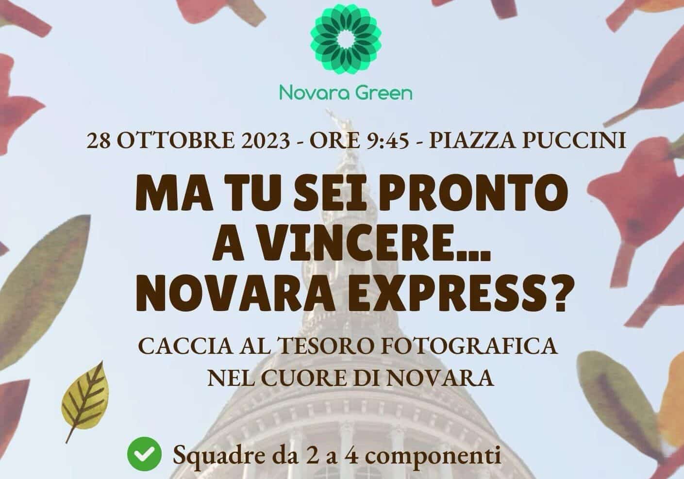 Novara Green ‘sale’ sul.. Novara Express