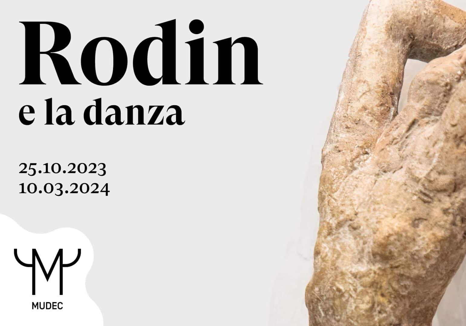 Rodin e la danza: al Mudec di Milano fino al prossimo 10 marzo