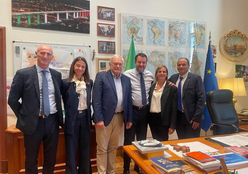 Da Abbiategrasso a Roma: Nai, Albetti e Bonomi da Matteo Salvini per il raddoppio