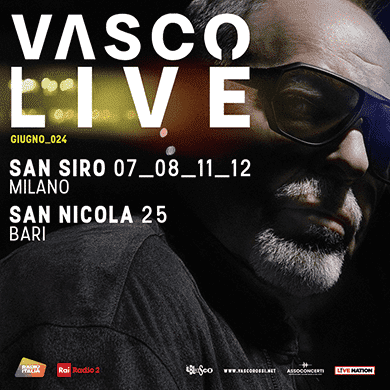 E’ (sempre) Vasco boom: 240mila biglietti venduti in 1 ora