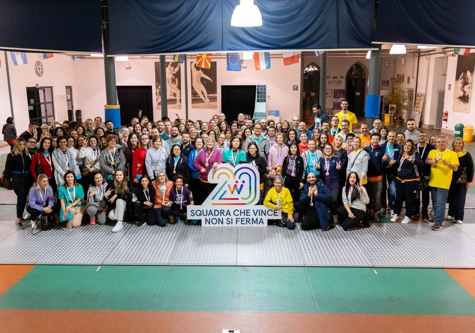 VIVI energia festeggia 20 anni di attività con la Pro Patria Scherma di Busto Arsizio