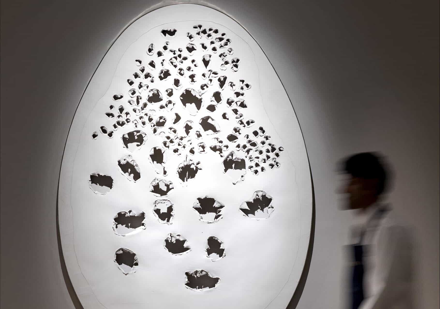Rarissimo dipinto di Fontana venduto per 20 milioni di dollari a New York