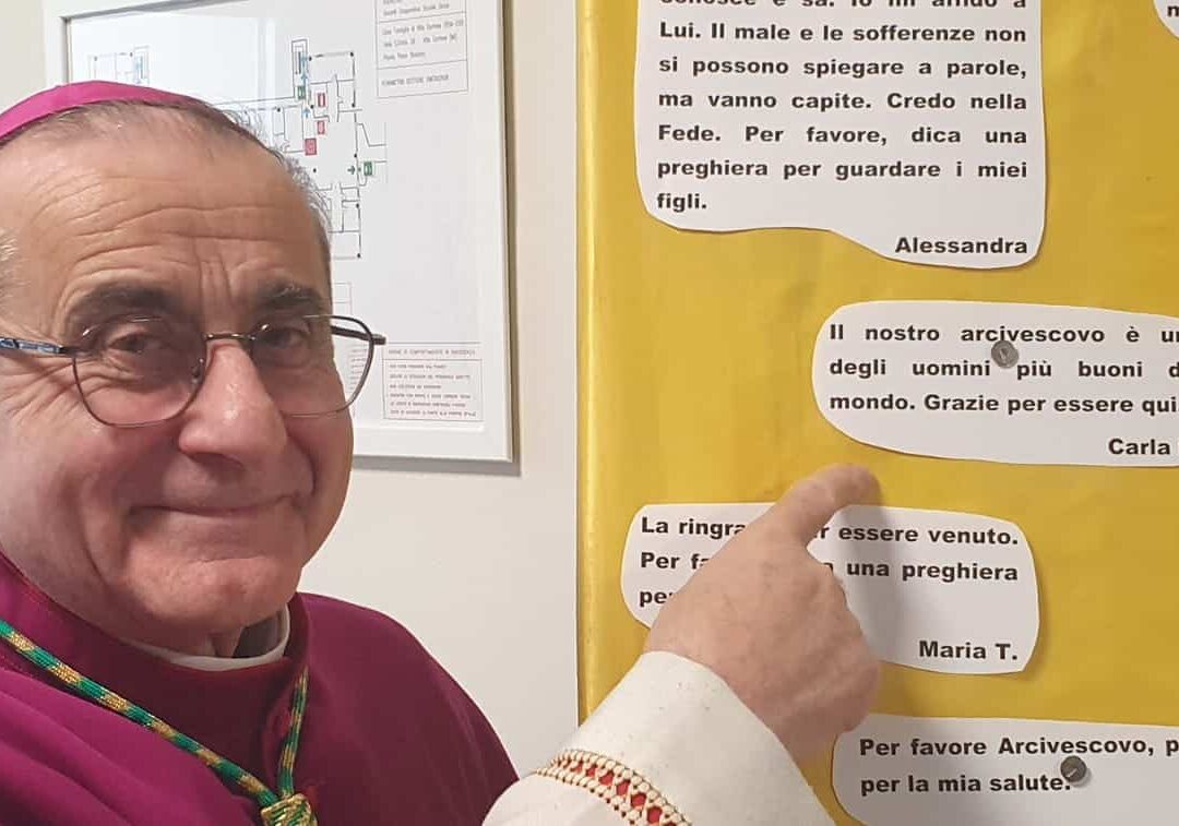L’Arcivescovo Mario Delpini in visita alla Casa Famiglia di Villa Cortese. Un incontro carico di umanità con la persona sempre al centro