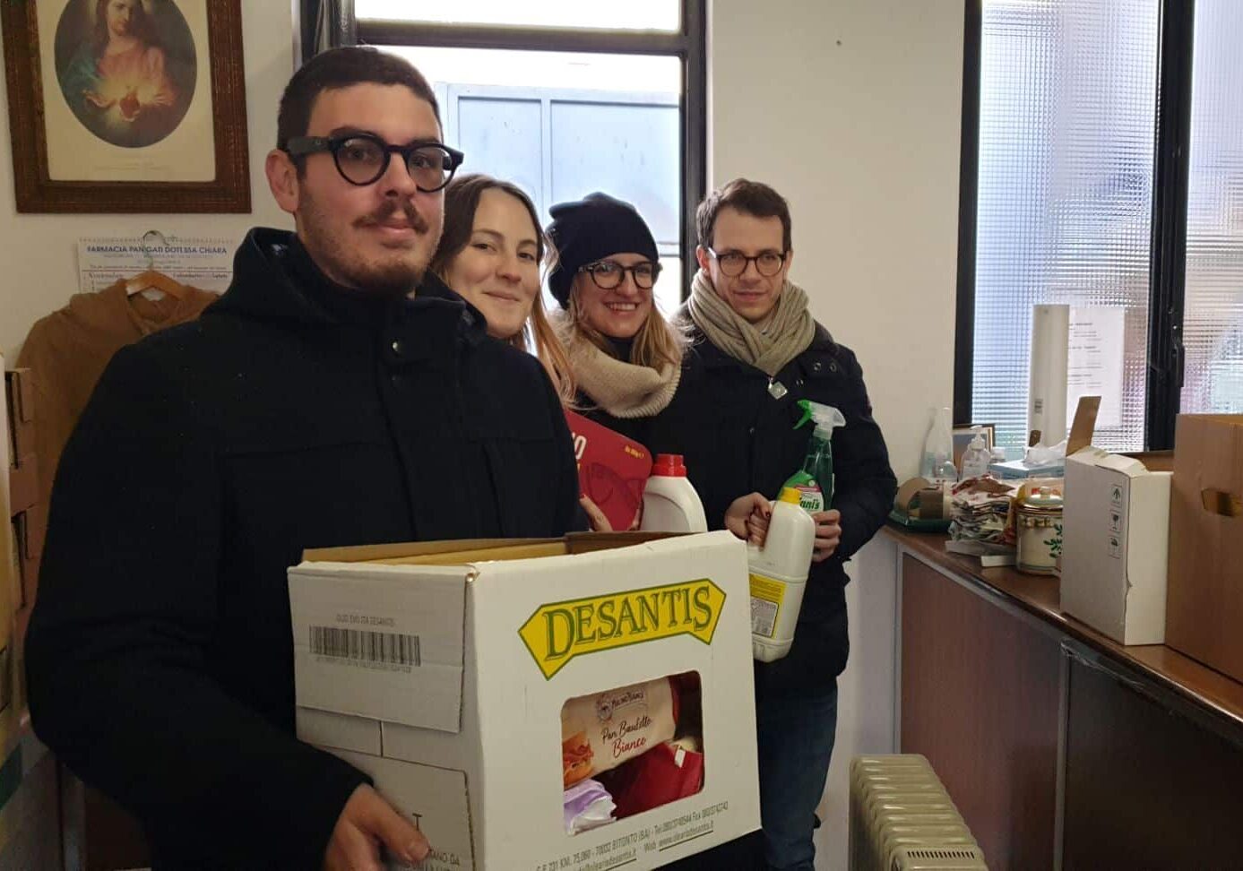 Rataract Magenta conclude la raccolta generi di prima necessità per la San Vincenzo, un aiuto per chi è in difficoltà