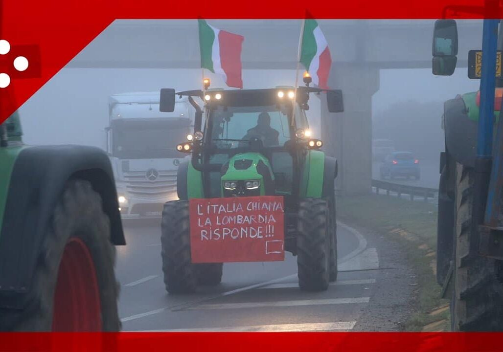 Protesta dei trattori: strada Binasca bloccata per un’ora