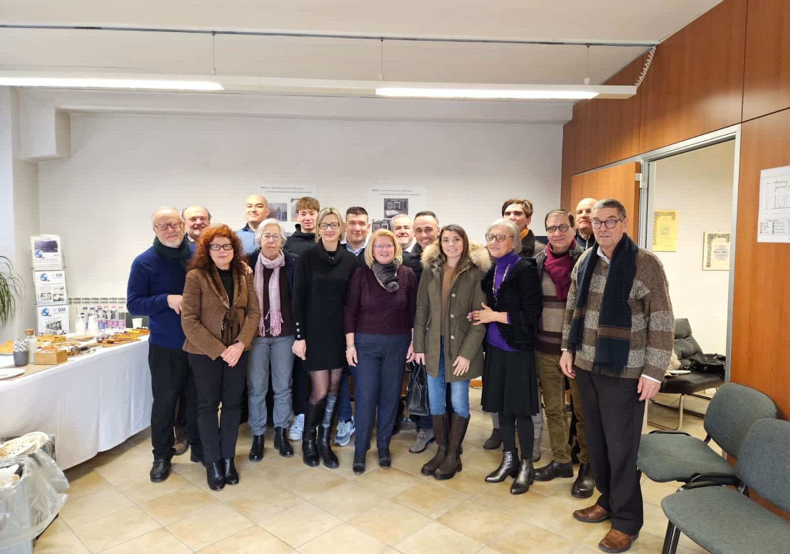 L’Unione Nazionale Cavalieri di Milano in visita alla Sim di Cuggiono