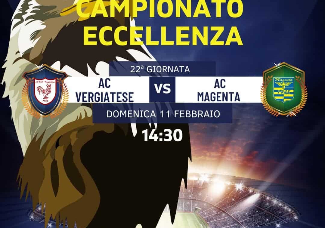 Magenta contro la Vergiatese:  domenica vietato sbagliare !!!