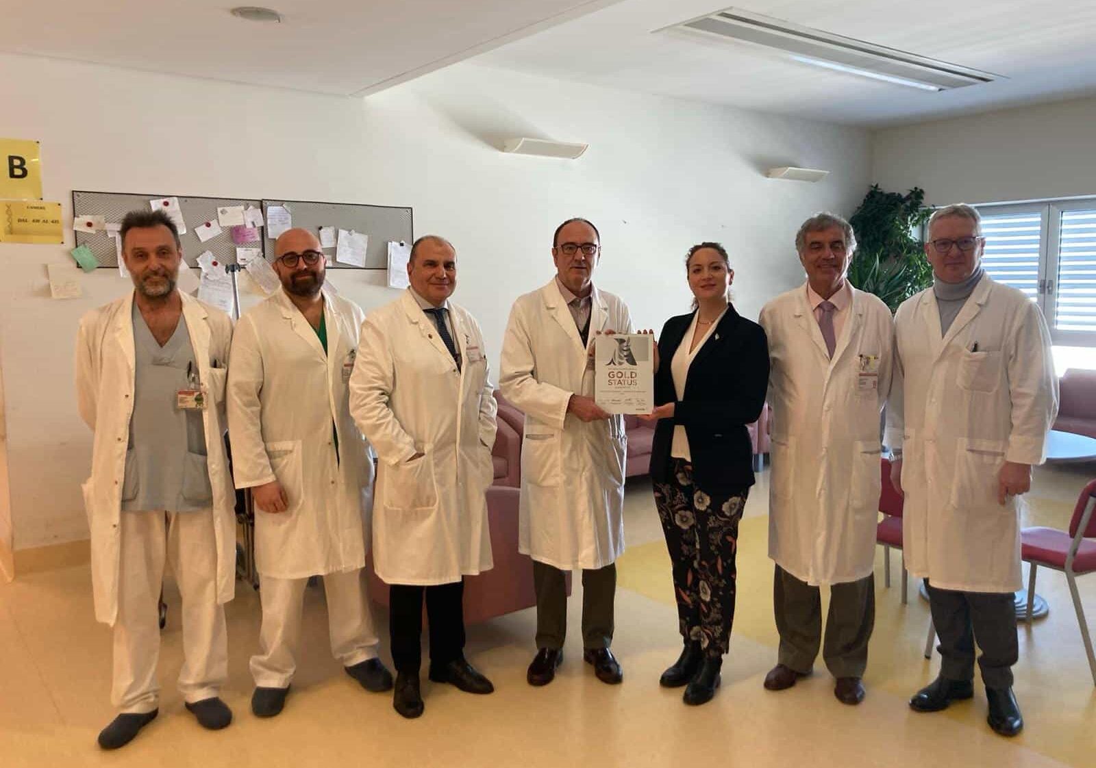 All’Ospedale di Legnano la premiazione ‘Centro Oro’