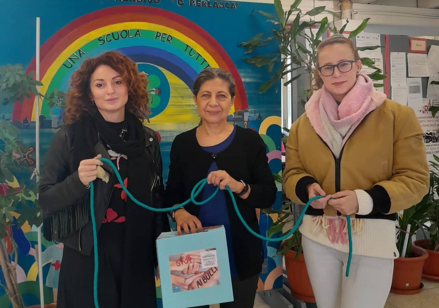 Bareggio: Nastri Blu contro il bullismo