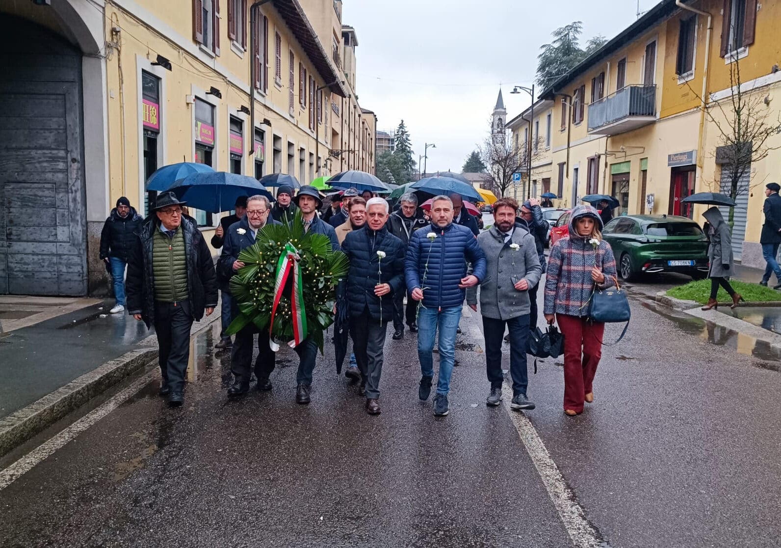 Cornaredo, in 200 per la marcia silenziosa dedicata ai martiri delle foibe