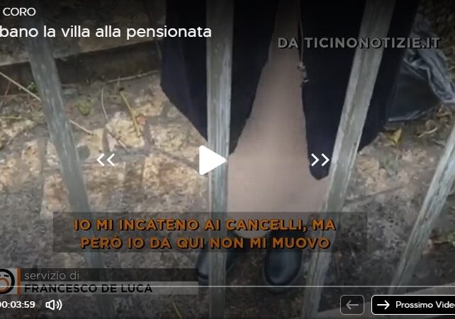‘Fuori dal Coro’ a Magenta per la villetta occupata, il servizio di Mediaset realizzato con gli articoli di Ticino Notizie.it