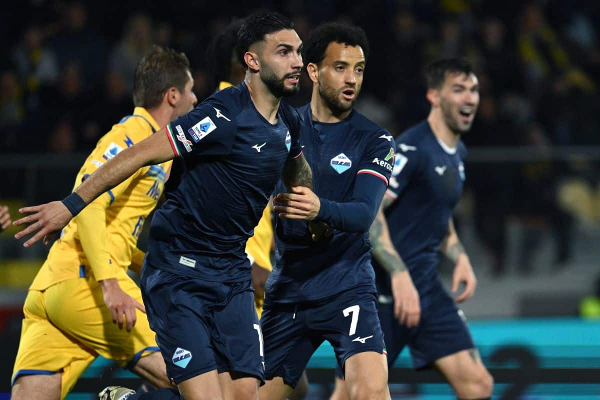 La Lazio passa 3-2 a Frosinone, doppietta di Castellanos