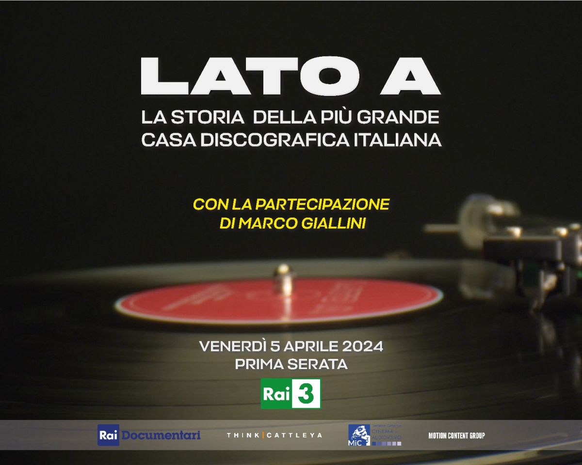 Dal 5 aprile su Rai 3 la docuserie sulla RCA