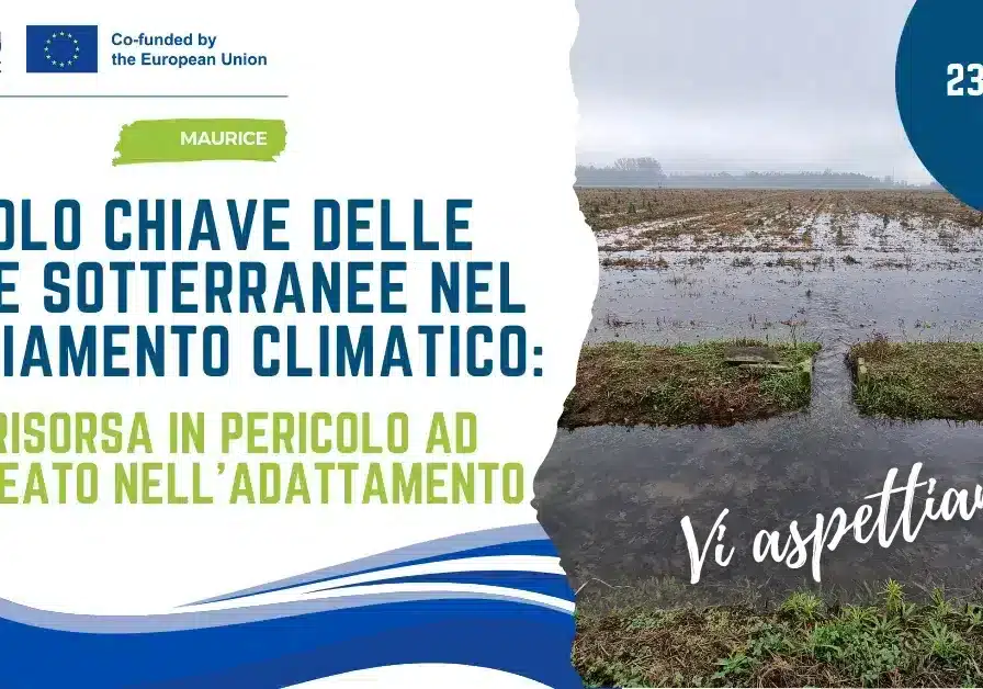 A “Fa’ la cosa giusta” un convegno dedicato al ruolo chiave delle acque sottoterranee
