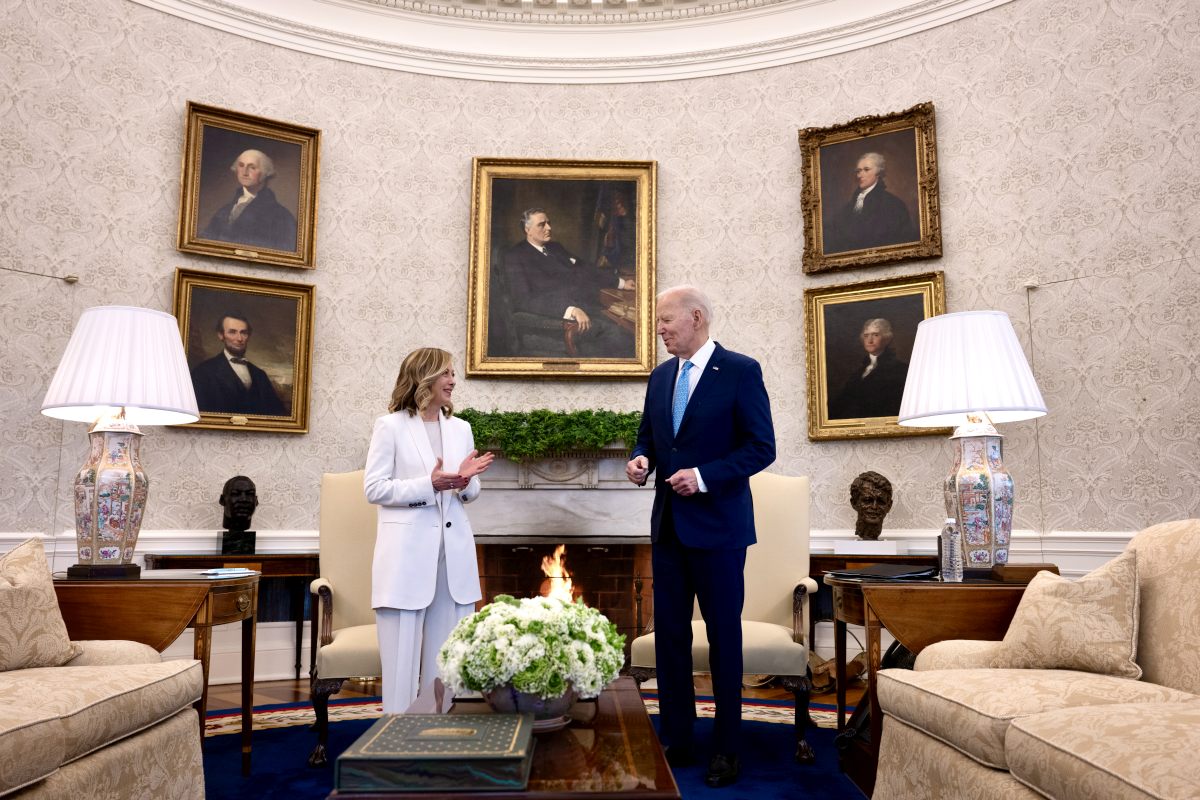 Meloni a Biden “Pieno sostegno alla mediazione Usa in Medio Oriente”