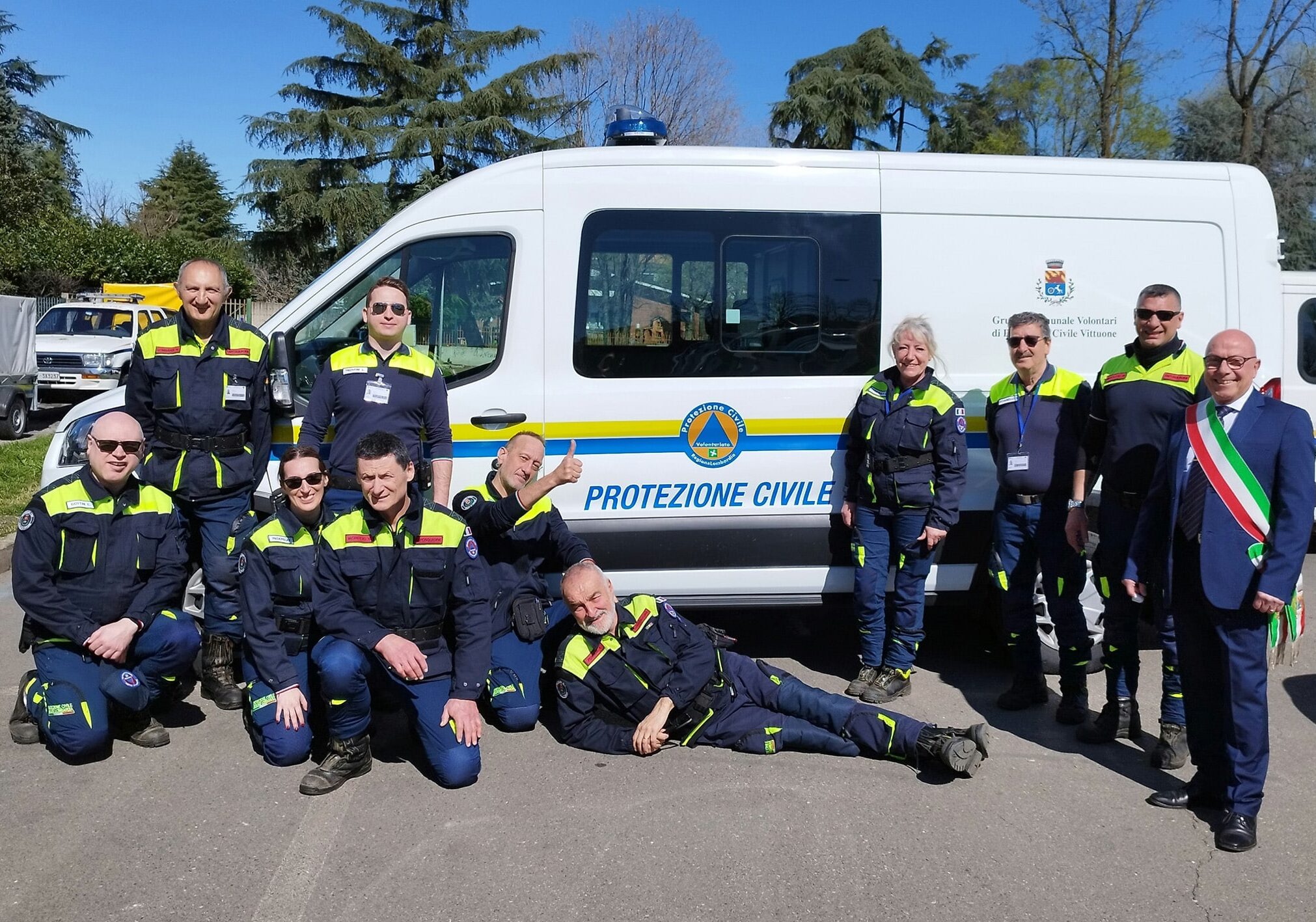 La Protezione Civile di Vittuone a “La tre giorni di Magenta”