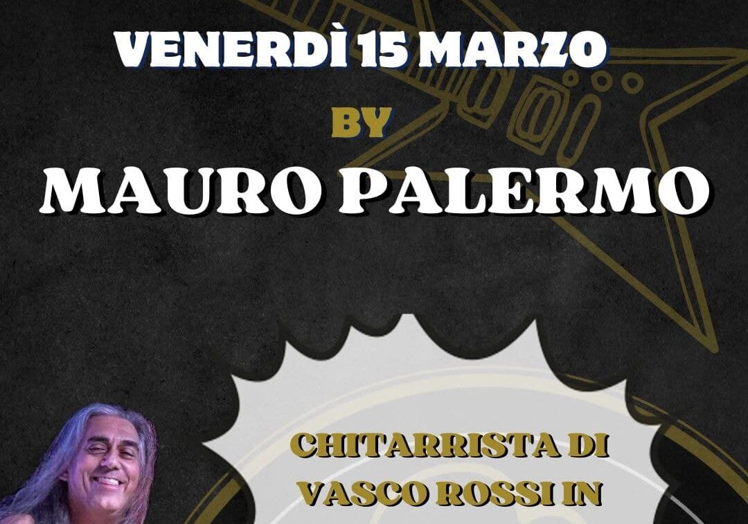 Al Bim Bum Bar di Robecco, venerdì 15, cena super.. e la musica del grande Mauro Palermo