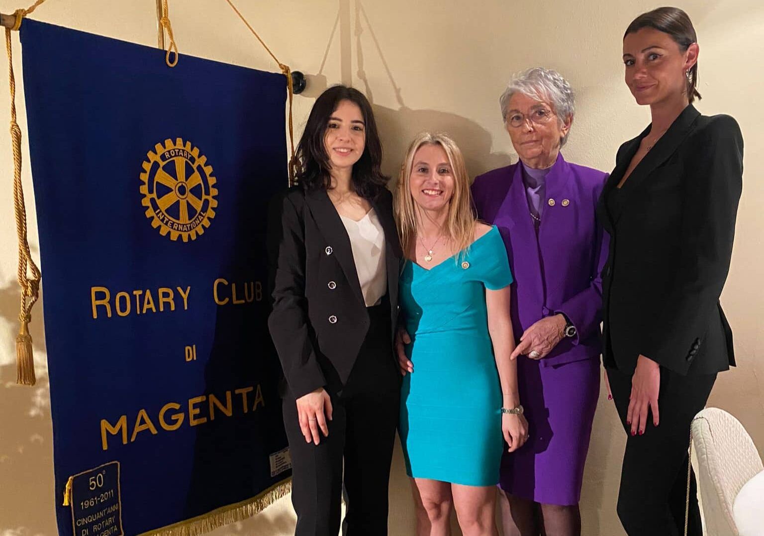 Rotary Magenta: in Villa Massari a Corbetta assegnate tre Paul Harris, argomento della serata l’armocromia