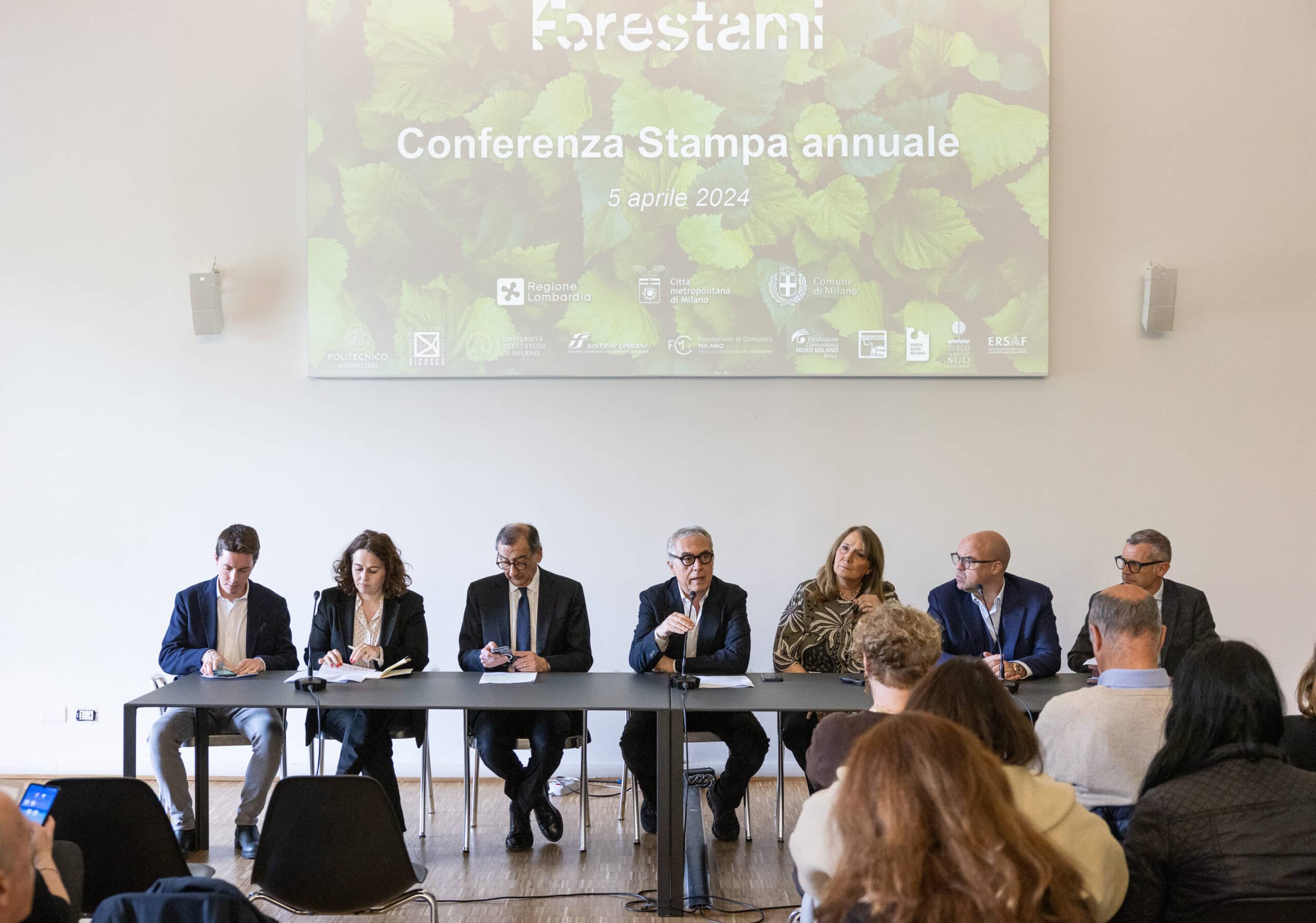 Milano, alla Triennale Forestami illustra le attività di piantagione in corso