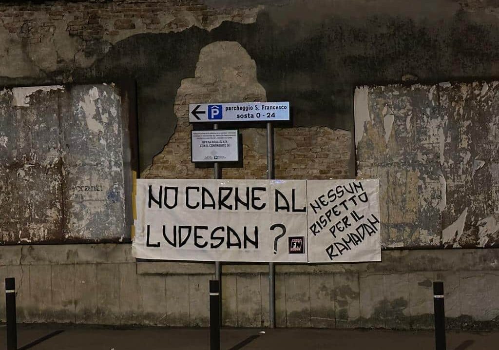 Lodi. Ramadan e non solo. Forza Nuova in piazza contro il mondo che va all’incontrario….