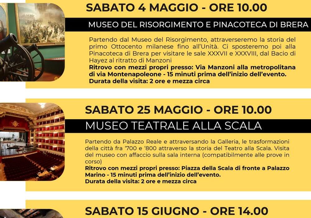 Pro Loco Magenta: tre percorsi da non perdere nella Milano risorgimentale