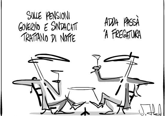Faccia da trattative elettorali