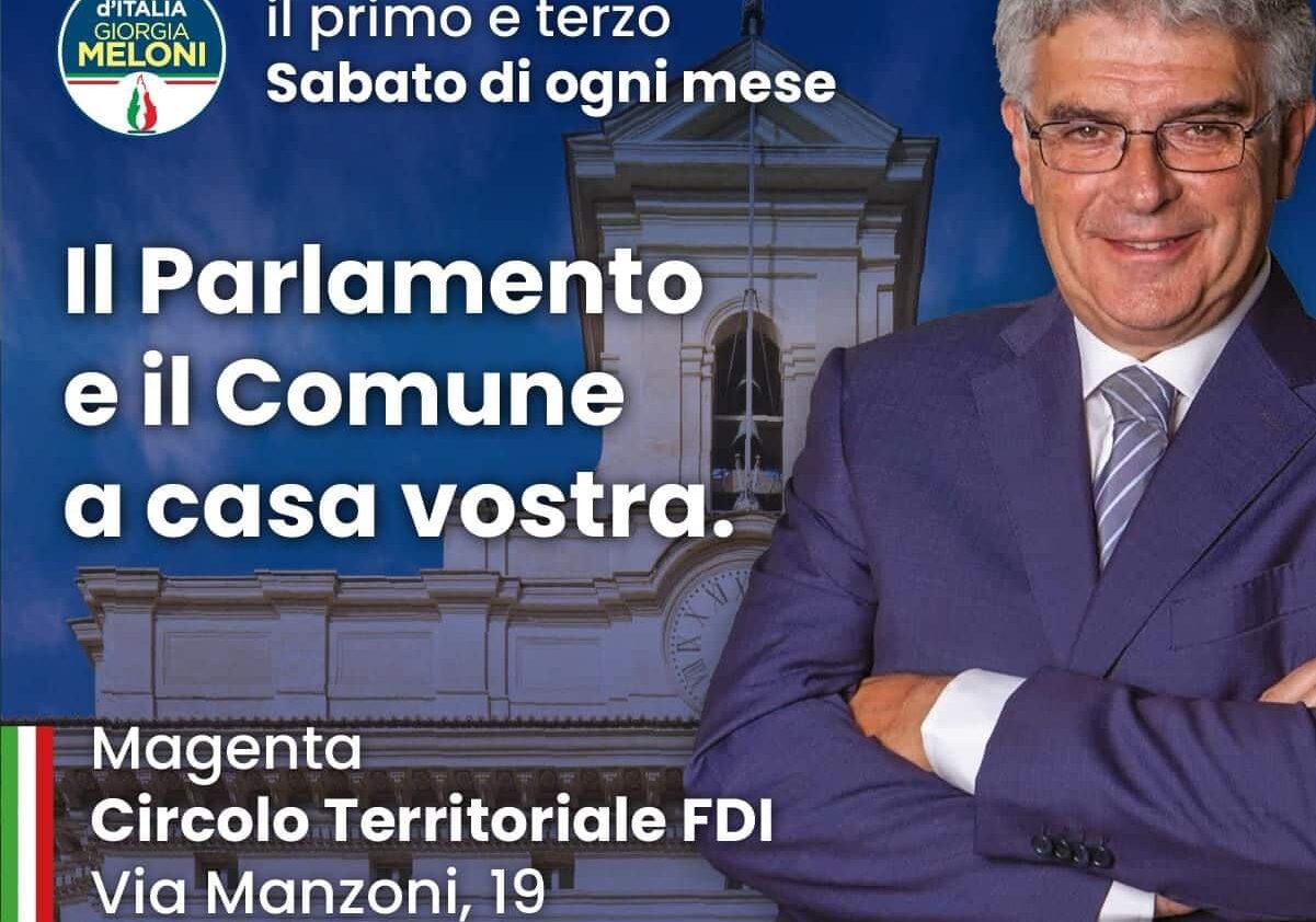 Magenta: “Il Parlamento a casa vostra” con Umberto Maerna