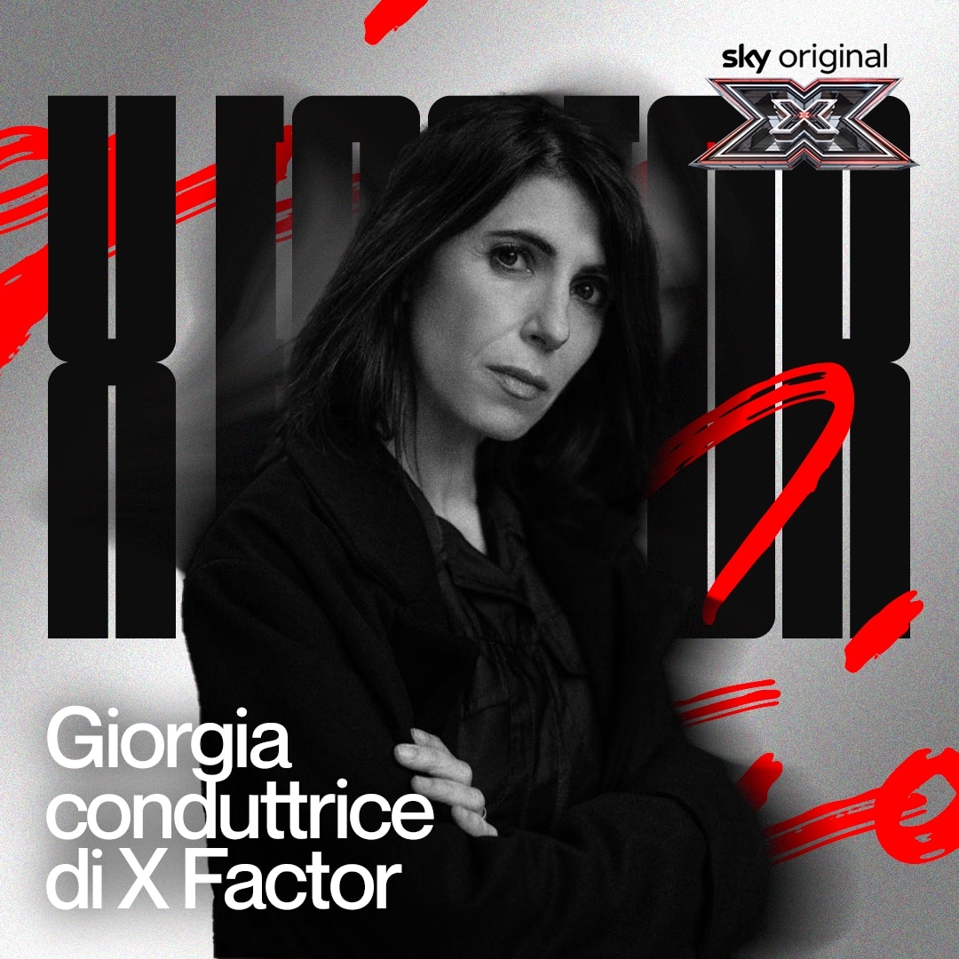 X Factor 2024, per la prima volta in conduzione Giorgia