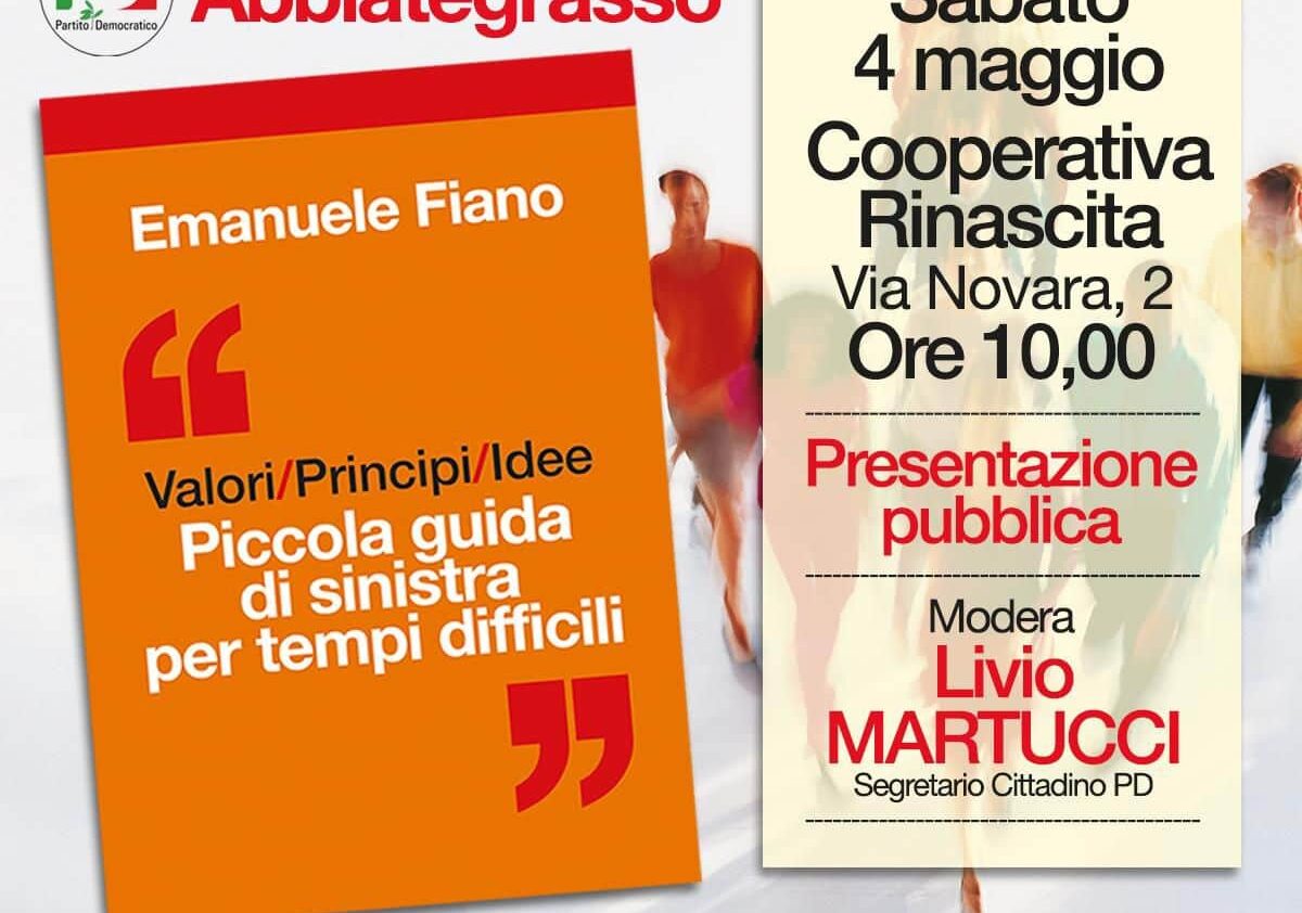 Il PD di Bià e le Europee: sabato Fiano in tour al pomeriggio gazebo in piazza Marconi