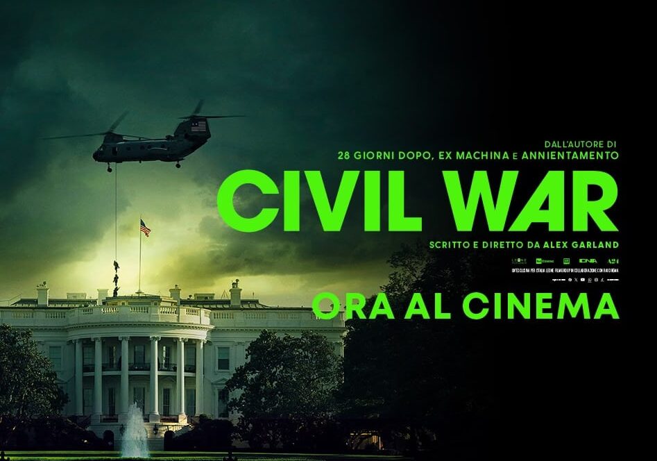 “Civil War”, il film più provocatorio dell’anno, in prima visione al Nuovo di Magenta, sino al 6 maggio