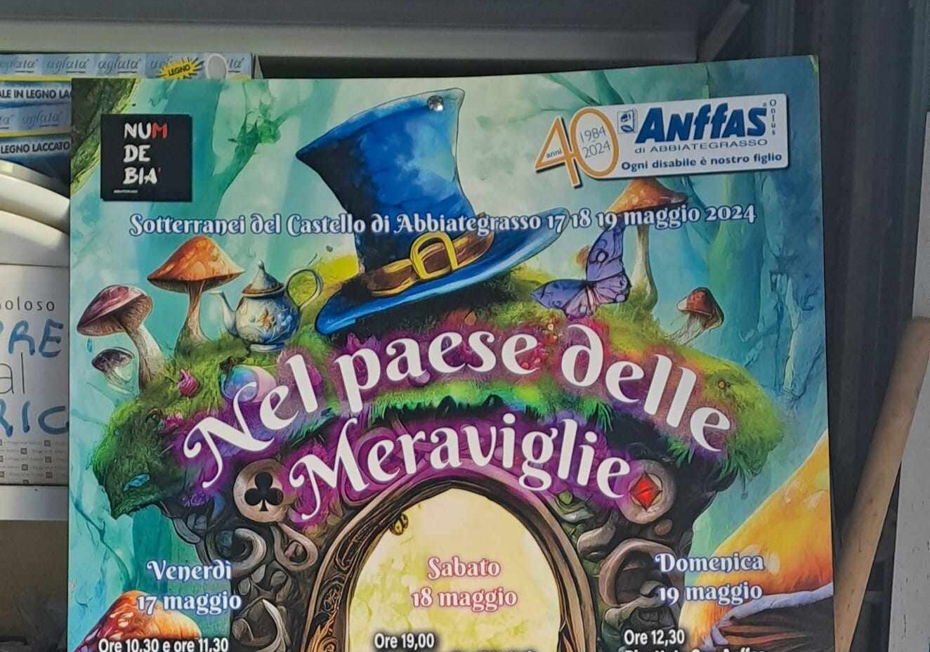40 anni di Anffas.. e Alice nel paese delle meraviglie: ad Abbiategrasso un fine settimana di festa