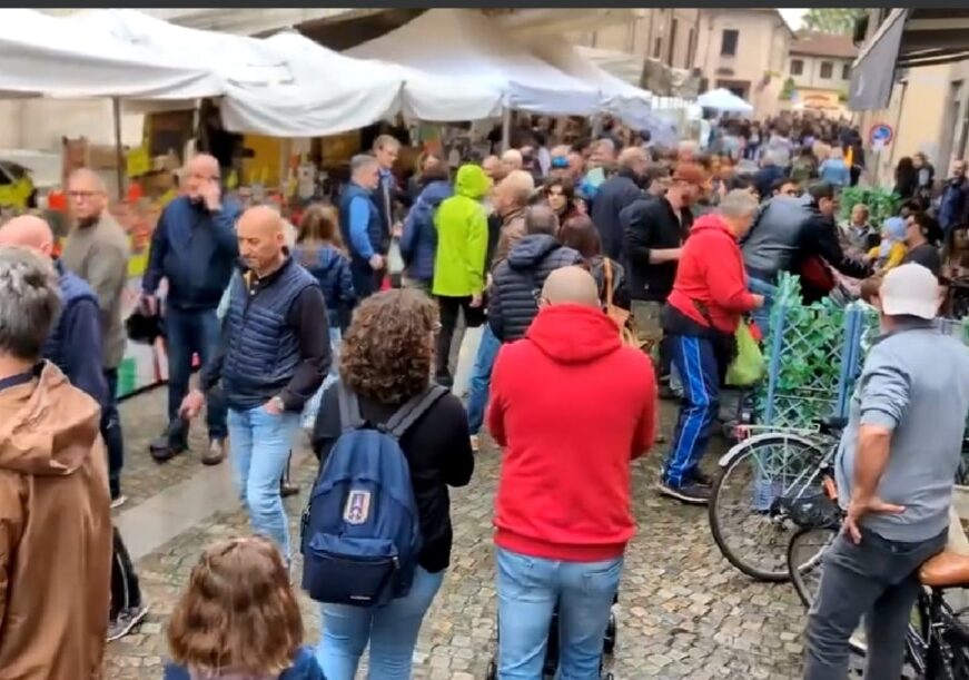 Robecco sul Naviglio: la pioggia non ferma San Majolo, in tanti per la fiera ultracentenaria