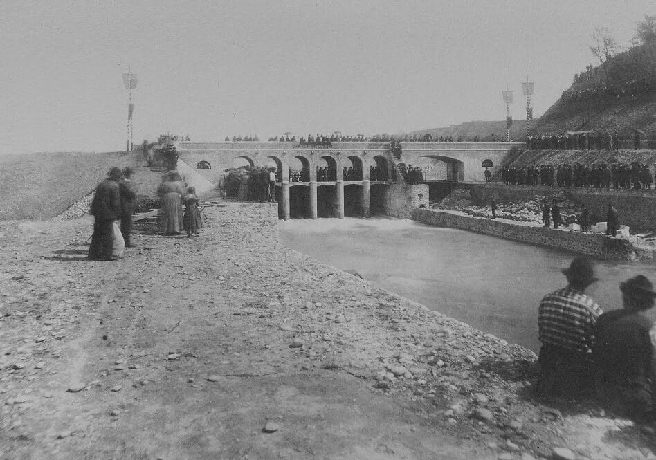 Storia del territorio. Accadeva 140 anni fa: l’inaugurazione della Diga del Panperduto