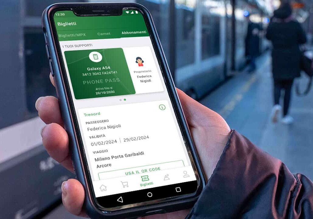 Trasporti: Trenord, al via il concorso ‘Smart e vinci!’ per chi acquista abbonamento su smartphone