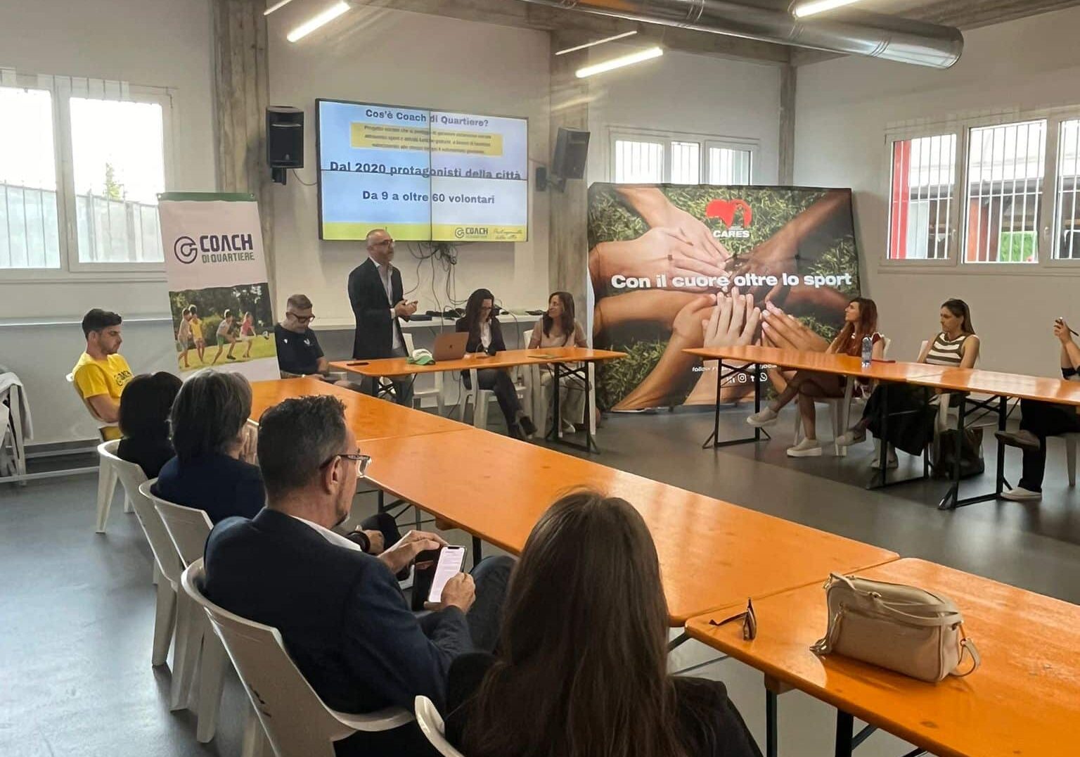 Parabiago, al centro Venegoni l’innovazione sociale attraverso lo sport col  Coach di Quartiere