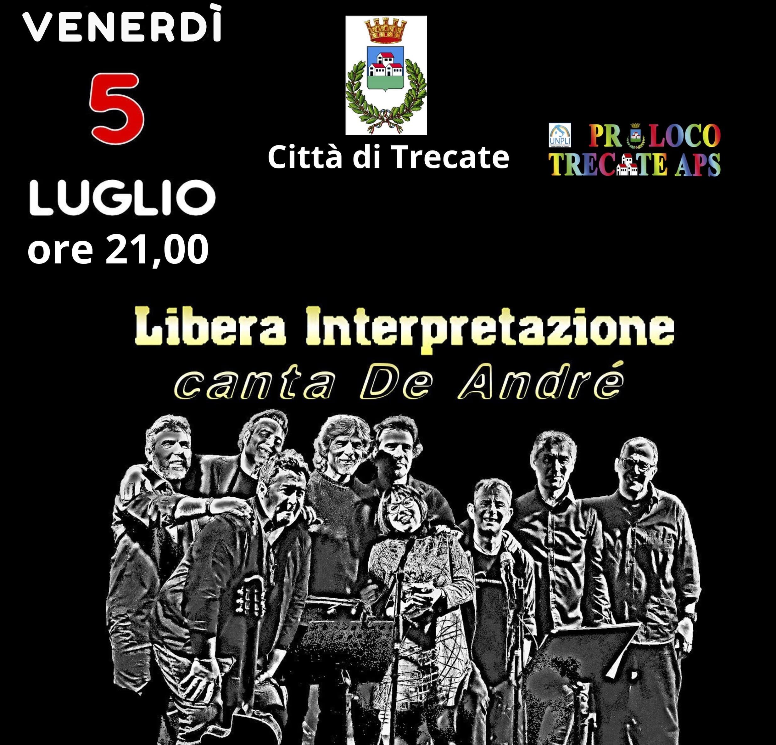 A Trecate sta arrivando il tempo di Fabrizio De Andrè