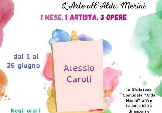 Alessio Caroli espone all’Alda Merini,  l’arte del recupero nel rispetto dell’ambiente