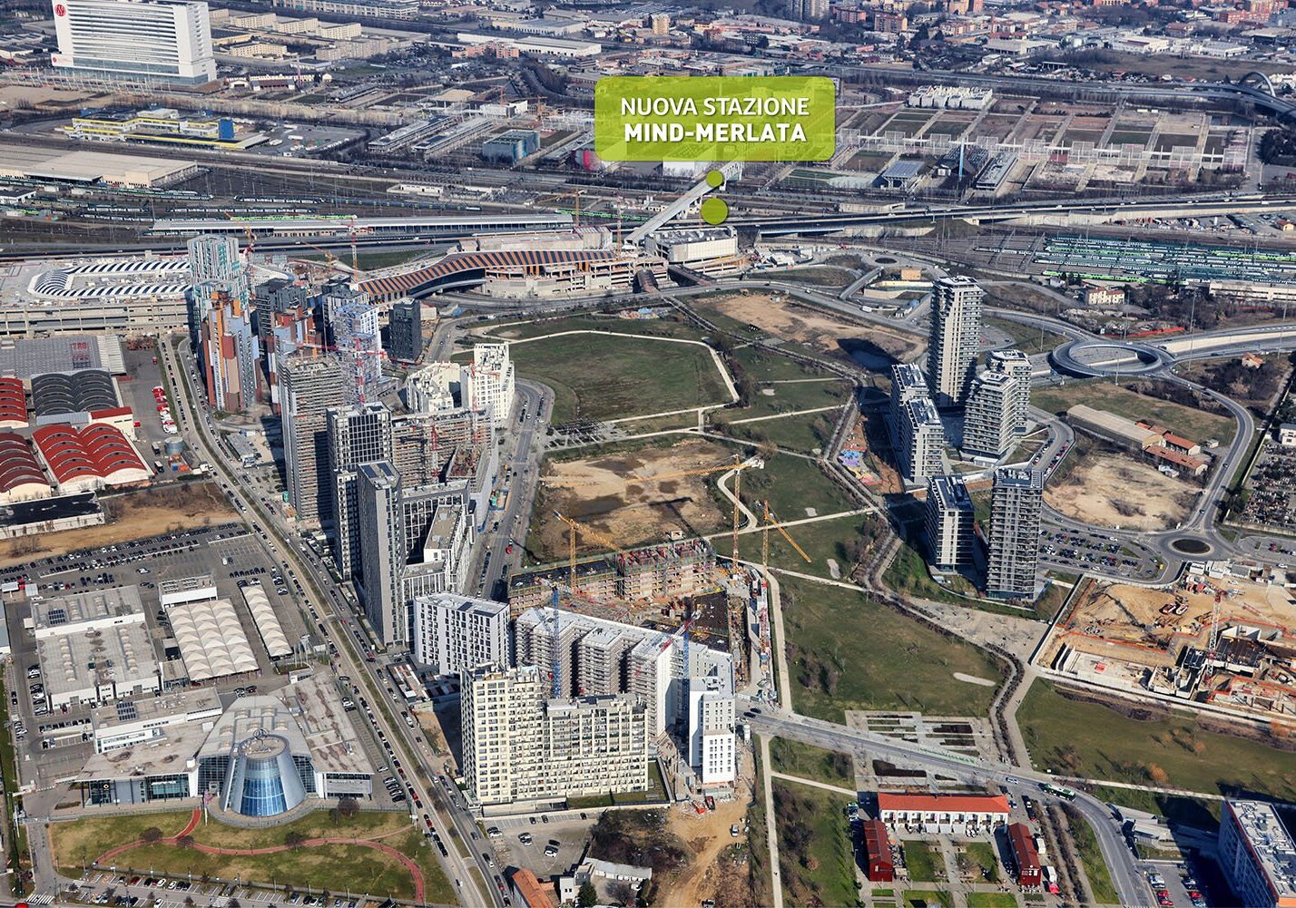 Nuova fermata ferroviaria a Milano Mind