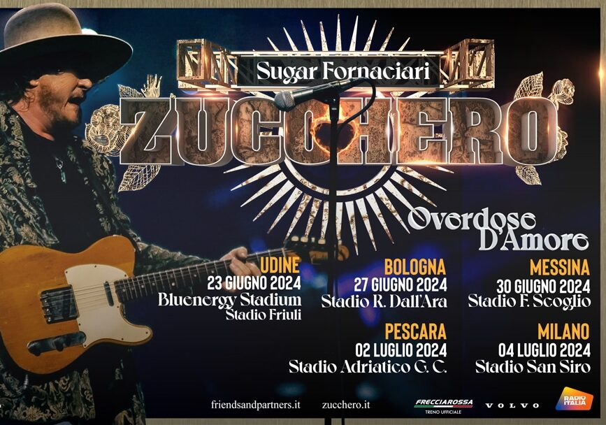 Salmo e Zucchero, a San Siro il 4 luglio